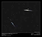 NGC 4631 + NGC4656