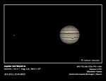 Jupiter mit Mond Io
