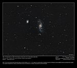 NGC 3718 and Freinds