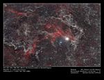 M 15 und Emissionsnebel